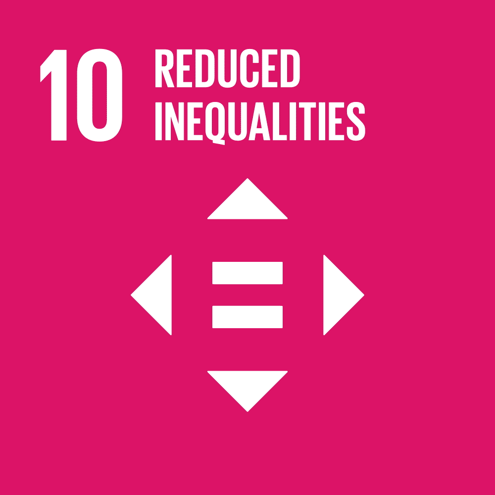 SDGs目標10.  日本及び世界間の人に対しての不平等を是正する